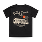 THE GOOD TIMES CAFE TEE - BLACK