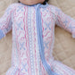 Bamboo Zip Romper | Baseball Girl