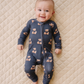 Bamboo Zip Romper | Bear Vibes