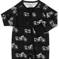 Bamboo Zip Romper | Born to Ride Black