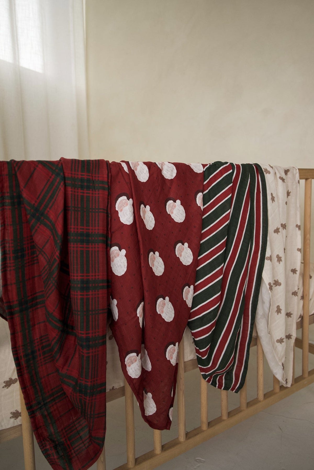 Muslin Swaddle | Christmas Plaid