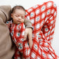 PLAID PINES | ZIP ROMPER