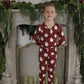 Bamboo Two Piece Pajamas | Vintage Santa