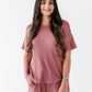 Mesa Adult Drawstring Waffle Knit Set