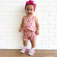 Strawberry summer- Ribbed bamboo set PRE ORDER