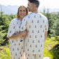 Men's Short Sleeve Pajamas | Santa Teddy