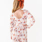 Autumn Ribbons Wide Leg Romper