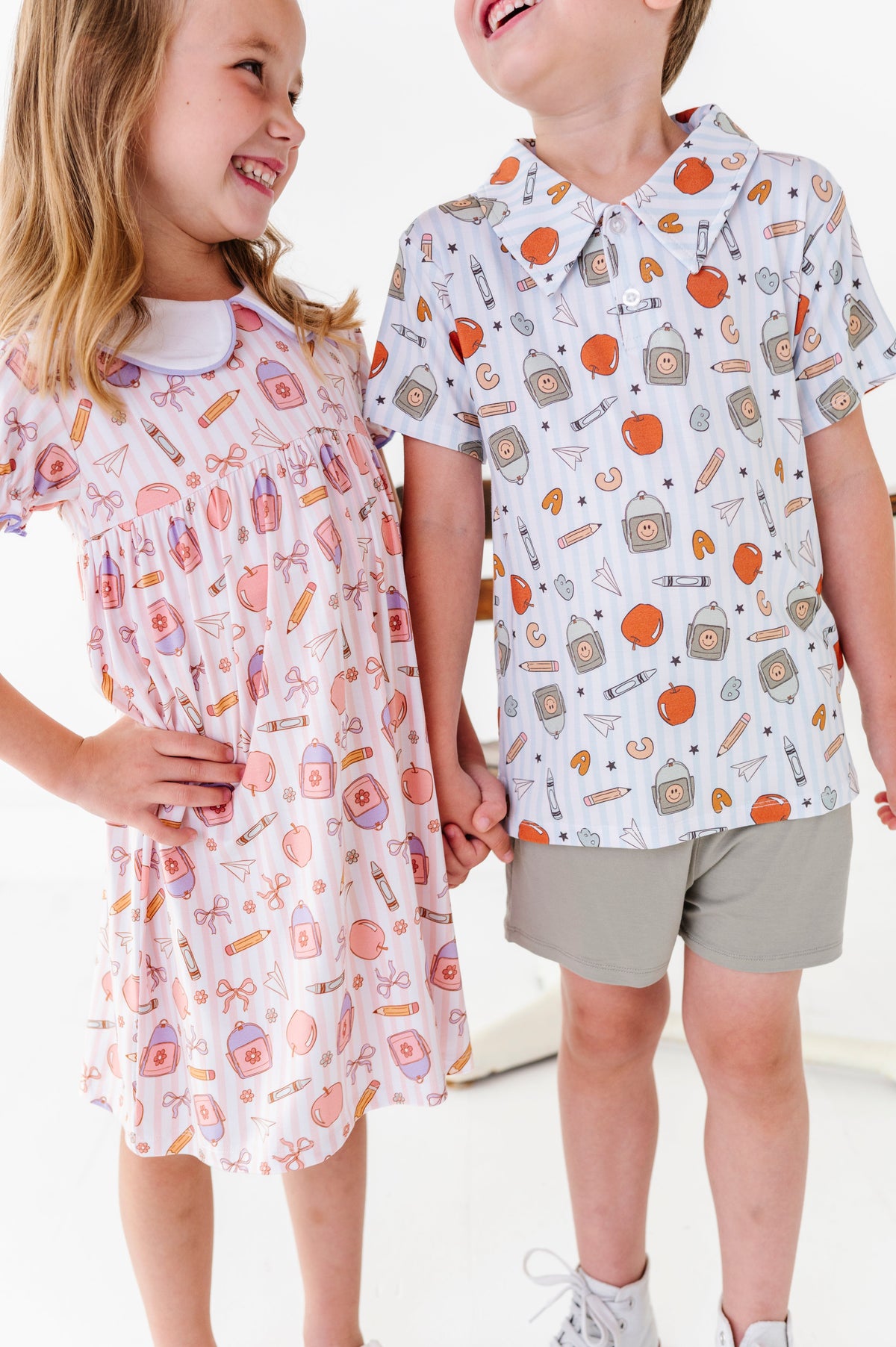 First Bell Blooms Collared Dress