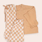 SANDY CHECKERS SHORT SLEEVE MEN'S DREAM JOGGER SET
