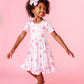 When Pigs Fly Short Sleeve Ruffle Dress
