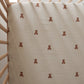 Muslin Crib Sheet | Teddy