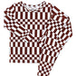 Bamboo Two Piece Set | Chocolate Checkered