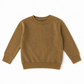 Acid Wash Crewneck | Chocolate
