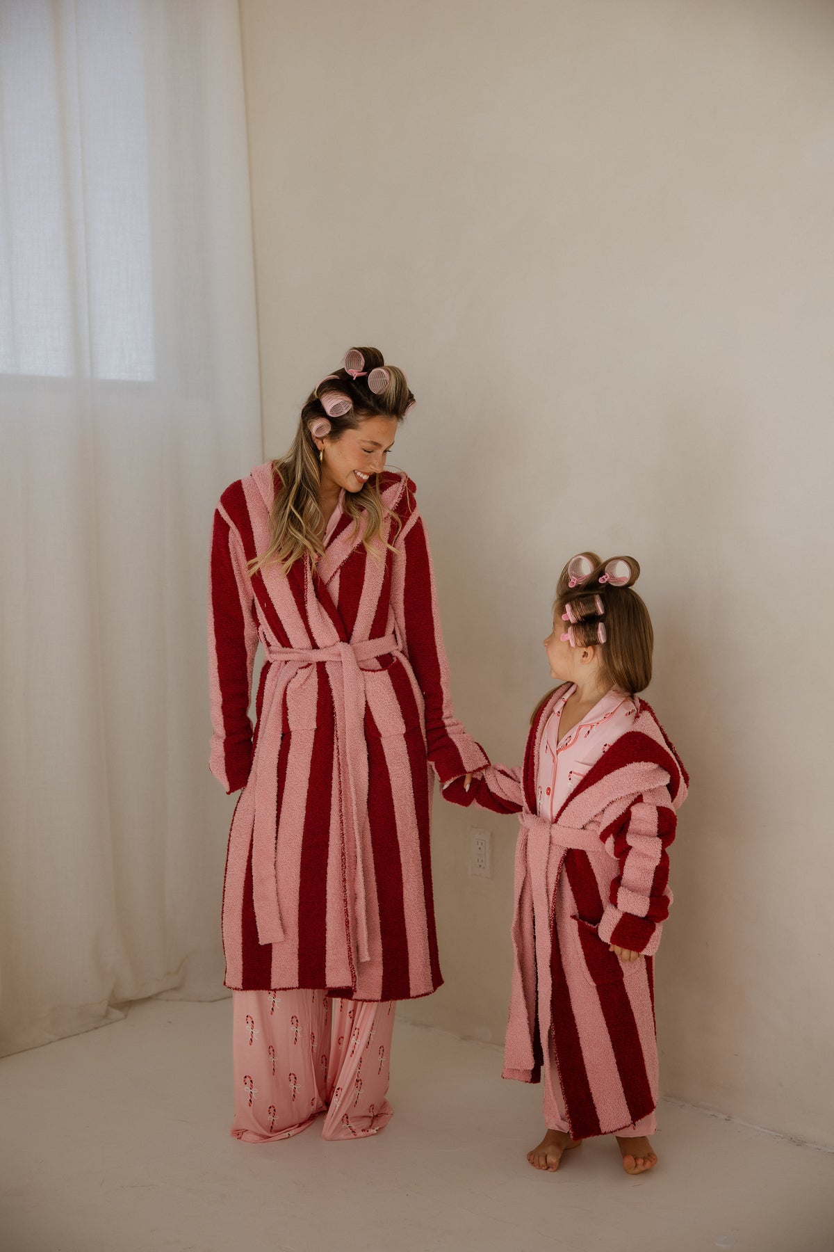 *PRE-ORDER* Adult Robe | Sugar Plum Stripe