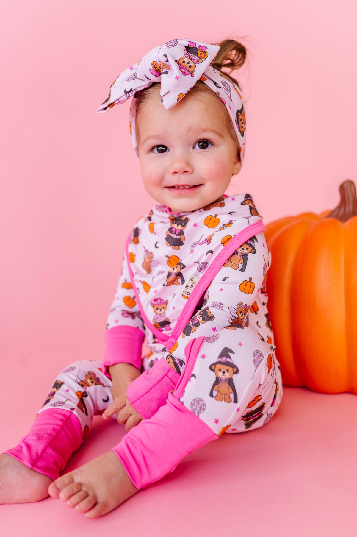 Hocus Pocus Honey Bear Bandana Bib (EST SHIP TIME 1-2 WEEK)