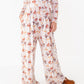 Autumn Ribbons Wide Leg Romper