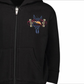 Born To Shred Zip Up Sweatshirt
