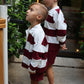 Child Terry Shorts | Deep Cranberry