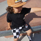 Burn Out Mesh Shorts
