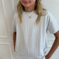 Blue Stripe Terry Set