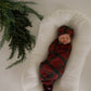 Bamboo Swaddle | Christmas Plaid