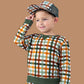 AUTUMN PLAID DREAM TRUCKER HAT