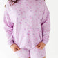 Lilac Petals Adult Hooded Sweatshirt