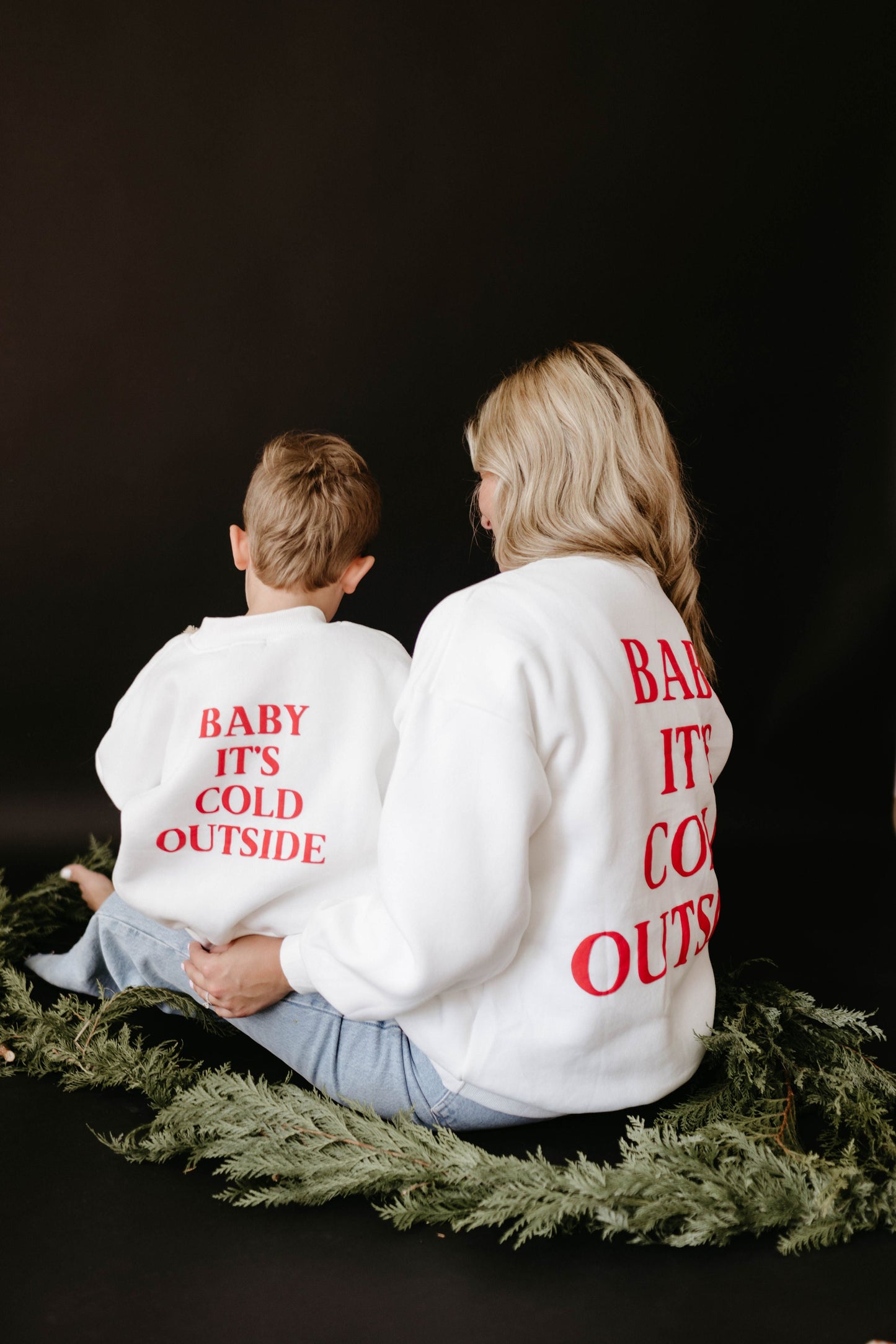 Adult Sweatshirt | Baby It's Cold Outside