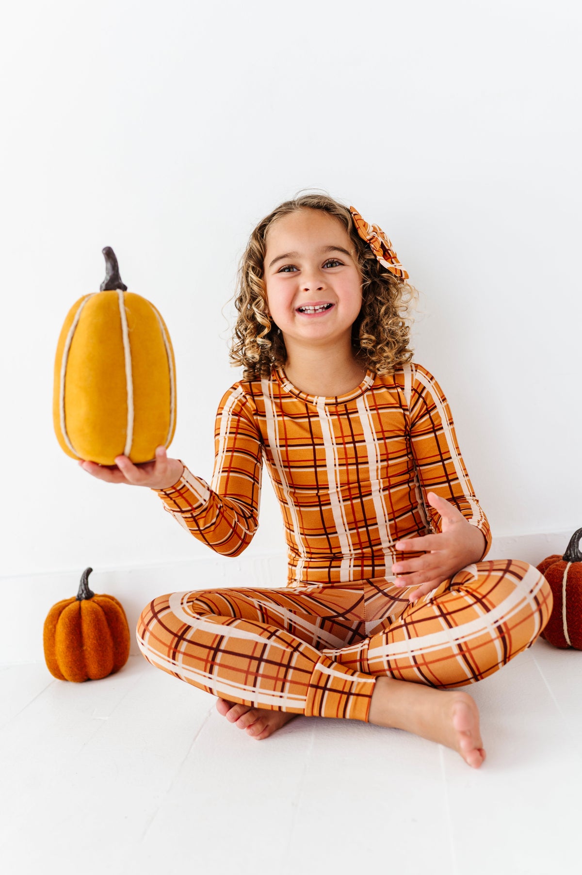 Harvest Plaid Long Set