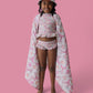 MAGICAL MERMAID DREAM TWO-PIECE RASH GUARD RUFFLE SWIM SUIT