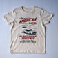 THE ALL AMERICAN RACES TEE - CREAM