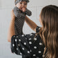 Bamboo Head Wrap | Black Gingham