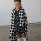 Bamboo Short Set | B&W Polka Dot