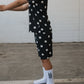 Bamboo Short Set | B&W Polka Dot