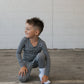 Bamboo Two Piece Pajamas | Black Gingham