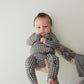 Bamboo Zip Pajamas | Green Gingham