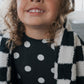 Girl's Bamboo Short Set | B&W Polka Dot
