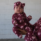Bamboo Zip Pajamas | Heather Rose Dot