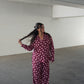 Women's Bamboo Button Up Lounge Set | Heather Rose Dot