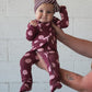 Bamboo Head Wrap | Maroon Stripe