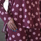 Women's Bamboo Button Up Lounge Set | Heather Rose Dot