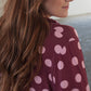 Women's Bamboo Button Up Lounge Set | Heather Rose Dot