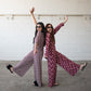 Women's Bamboo Button Up Lounge Set | Heather Rose Dot