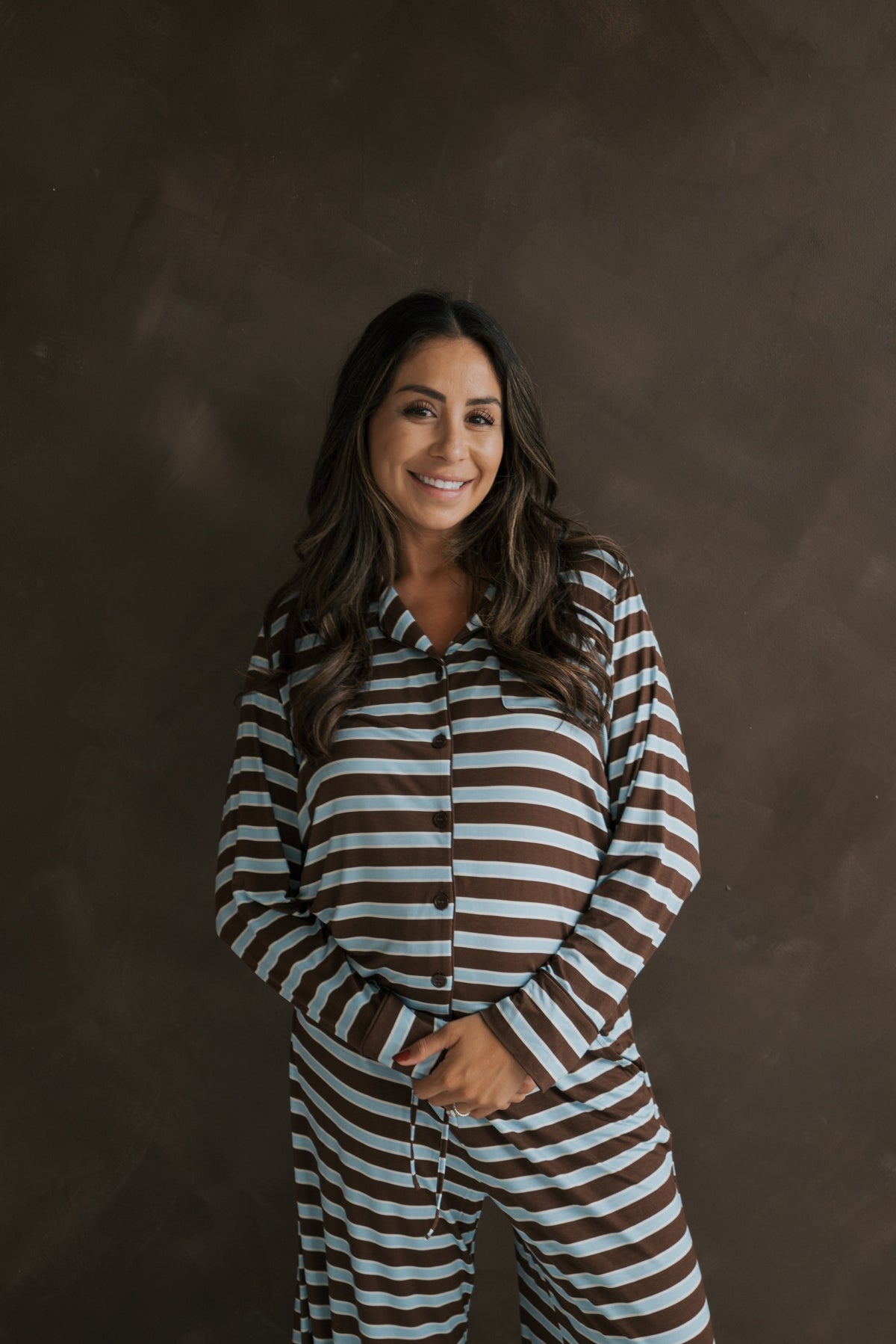 Women's Bamboo Button Up Lounge Set | Garrett