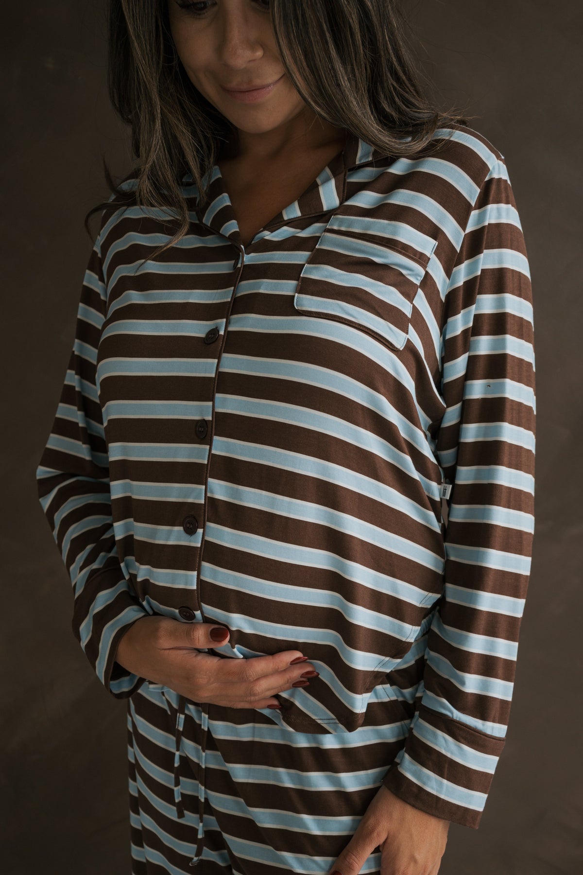 Women's Bamboo Button Up Lounge Set | Garrett