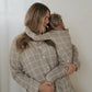 Women's Bamboo Button Up Lounge Set | Linen Grid