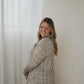 Women's Bamboo Button Up Lounge Set | Linen Grid