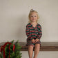 Bamboo Sleeping Dress | Holiday Stripe