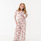 Autumn Ribbons Wide Leg Romper