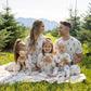 Bamboo Two Piece Pajamas | Santa Teddy